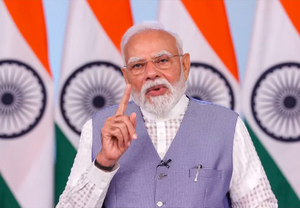 New Delhi: PM Modi interacts with Viksit Vibrant Village Programme 2026 participants